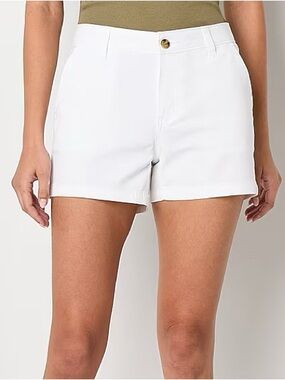 Classic Mid-Rise White A.N.A. Women's Shorts
